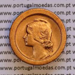5 Centavos 1925 Bronze, $05 centavos 1925 da Republica Portuguesa, (Bela), World Coins Portugal KM 572