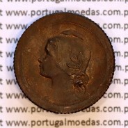 Portugal, 5 centavos 1924 bronze of Portuguese Republic, (XF), World Coins Portugal KM 572