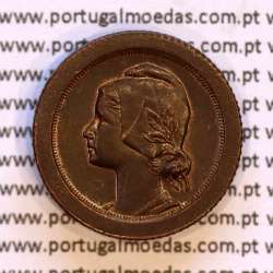 5 Centavos 1924 Bronze, cinco centavos 1924 ($05) Republica Portuguesa, (Bela), World Coins Portugal KM 572