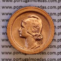 5 Centavos 1925 Bronze, $05 centavos 1925 da Republica Portuguesa, (Bela), World Coins Portugal KM 572
