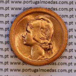 10 centavos 1925 Bronze, $10 centavos bronze 1925 da Republica Portuguesa, (Soberba), World Coins krause Portugal KM 573