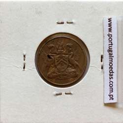 Trinidad and Tobago, 25 Cents 1966 Copper-nickel , (VF), World Coins Trinidad and Tobago KM 4
