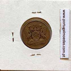Trinidad and Tobago, 25 Cents 1966 Copper-nickel , (VF), World Coins Trinidad and Tobago KM 4