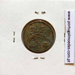 Trinidad and Tobago, 25 Cents 1966 Copper-nickel , (VF), World Coins Trinidad and Tobago KM 4