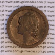 Portugal, 20 Centavos 1924 Bronze, Twenty Centavos 1924 ($20) Portuguese Republic, (VF+/XF), World Coins Portugal KM 574