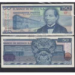 Mexico - 50 Pesos Banknote 1981 (Uncirculated) - Pick 73