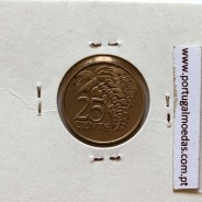 Trinidad and Tobago, 25 Cents 1984 Copper-nickel , (XF), World Coins Trinidad and Tobago KM 32