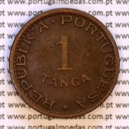 1 Tanga 1947 bronze Estado da India Portuguesa, Ex-Colónia, (MBC), World Coins India Portuguese KM 24