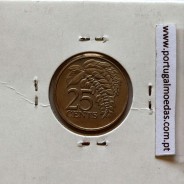 Trinidad and Tobago, 25 Cents 1983 Copper-nickel , (XF), World Coins Trinidad and Tobago KM 32