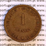 1 Tanga 1952 Bronze Estado da Índia Portuguesa, Ex-Colónia, (MBC+/Bela), World Coins India Portuguese KM 28