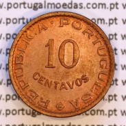 Índia 10 centavos 1959 bronze, $10 centavos 1959 Estado da India Portuguesa, (Bela/Soberba), World Coins India Portuguese KM 30