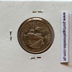 Panama, 1 Centesimo 2000 Aluminium, Um Centésimo 2000, (UNC), World Coins Panama KM 132