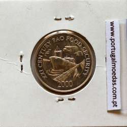 Panama, 1 Centesimo 2000 Aluminium, Um Centésimo 2000, (UNC), World Coins Panama KM 132