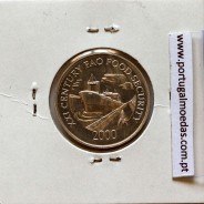 Panamá, 1 Centesimo 2000 Alumínio, Um Centésimo 2000, (Soberba), World Coins Panama KM 132