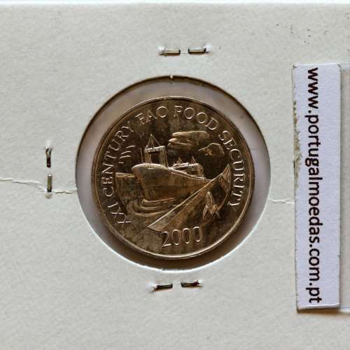 Panama, 1 Centesimo 2000 Aluminium, Um Centésimo 2000, (UNC), World Coins Panama KM 132