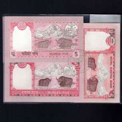 Nepal - Lote de 8 Notas Diferentes - Serie 1974-2015 (Não Circuladas) Nepal - Lote de 8 Notas Diferentes - Serie 1974-2015 (Não Circuladas)