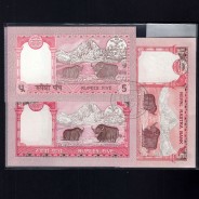 Nepal - Lot of 8 Different Banknotes - Series 1974-2015 (Uncirculated)