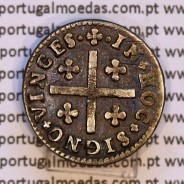 Portugal, silver coin Half Tostão of D. José I (1750-1777), diadem 1 point, 50 Réis Silver JOSEPHUS, WorldCoins Portugal KM236.1