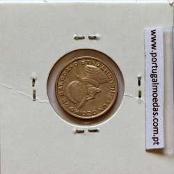 Panamá, 1/10 Balboa 1953 Prata, Decimo de Balboa 1953, (Bela), World Coins Panama KM 18