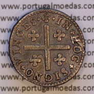 Portugal, silver coin Half Tostão of D. José I (1750-1777), diadem 1 point, 50 Réis Silver JOSEPHUS, WorldCoins Portugal KM236.1