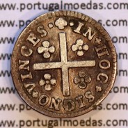 Portugal, silver coin Half Tostão of D. José I (1750-1777) Diadem 2 points, 50 Réis Silver JOSEPHUS, WorldCoins Portugal KM236.1