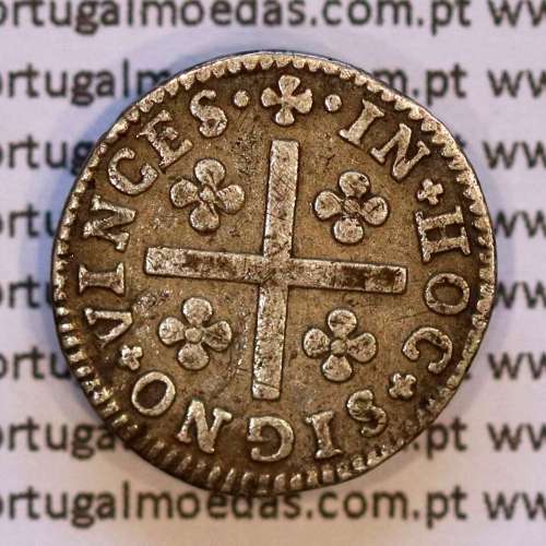 Portugal, silver coin Half Tostão of D. José I (1750-1777) Diamonds Diadem, 50 Réis Silver JOSEPHUS, WorldCoins Portugal KM236.1