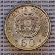 Angola, 50 centavos 1928 alpaca, 50 centavos 1928 da Ex-Colónia portuguesa de Angola, (Bela/Soberba), World Coins Angola KM 69