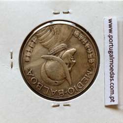 Panamá, 1/2 Balboa 1968 Prata, Meio Balboa 1968, (MBC), World Coins Panama KM 12a.1