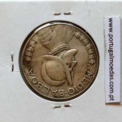Panamá, 1/2 Balboa 1970 Prata, Meio Balboa 1970, (MBC), World Coins Panama KM 12a.1