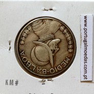 Panamá, 1/2 Balboa 1967 Prata, Meio Balboa 1967, (MBC), World Coins Panama KM 12a.1