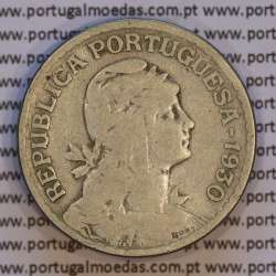 Cabo Verde, 1 Escudo 1930 alpaca, 1$00 Escudo alpaca 1930, Ex-Colónia de Cabo verde, (BC), World Coins Cape Verde KM 5 Cabo Verde, 1 Escudo 1930 alpaca, 1$00 Escudo alpaca 1930, Ex-Colónia de Cabo verde, (BC), World Coins Cape Verde KM 5