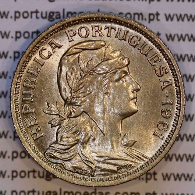 Portugal, 50 Centavos 1961 Alpaca of portuguese republic, $50 centavos 1961, (UNC), World Coins Portugal KM 577