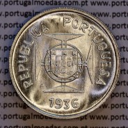 India 1/2 Rupee  1936 Silver, Half Rupee 1936 silver State of Portuguese India, (UNC), World Coins India Portuguese KM 23