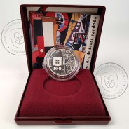 Portugal, Proof Silver coin of 100 escudos 1987 of the painter Amadeo de Souza Cardoso, World Coins Portugal KM 644a