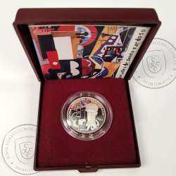 Portugal, Proof Silver coin of 100 escudos 1987 of the painter Amadeo de Souza Cardoso, World Coins Portugal KM 644a