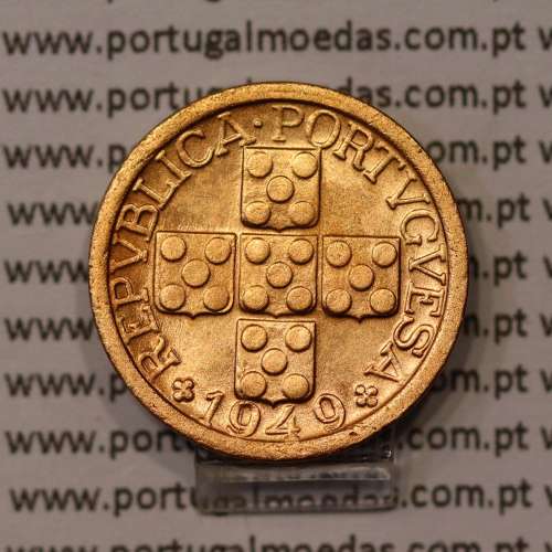 X centavos 1949 Bronze Republica Portuguesa, 10 centavos 1949 bronze, (Bela/Soberba), World Coins Portugal KM 583