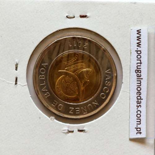 Panamá, 1 Balboa 2011 Bimetálica, Um Balboa 2011, (Soberba), World Coins Panama KM 141