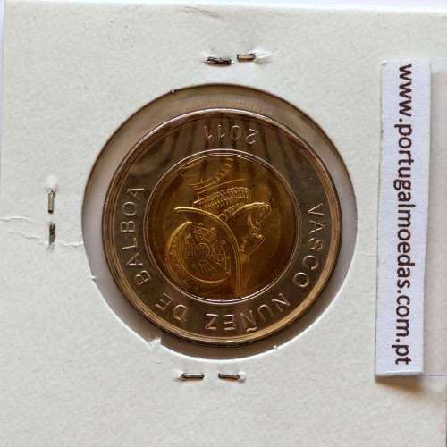 Panama, 1 Balboa 2011 Bimetallic, (UNC), One Balboa 2011, World Coins Panama KM 141