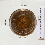 Panamá, 1 Balboa 2011 Bimetálica, Um Balboa 2011, (Soberba), World Coins Panama KM 141