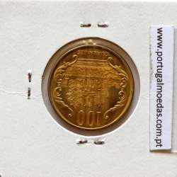 Paraguai, 100 Guaranies 2004 Aço Latão, (Soberba), World Coins Paraguay KM 177a