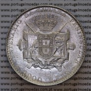 Portugal, silver coin 1000 réis 1910 of D. Manuel II commemorating the Centenary of the Peninsular War 1808-1814, Portugal KM558