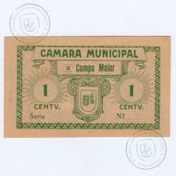 Cédula 1 Centavo Camara Municipal de Campo Maior "Empresa..." (com "S"), (NC), Referencia nº 1290 no catálogo I.C.P.
