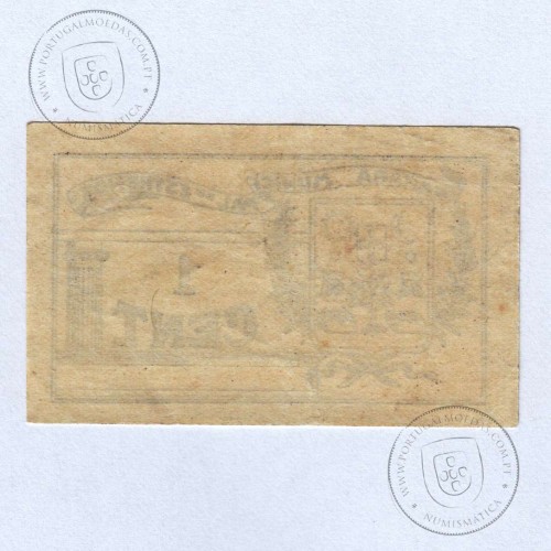 Cédula 1 Centavo Camara Municipal de Estremoz, (QNC), Referencia nº 1719 no catálogo I.C.P.