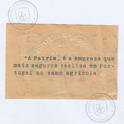 Portuguese notgeld, 2 Centavos Creche-Lactário de Évora, (QNC), Private emergency money notes from 1917 to 1925.