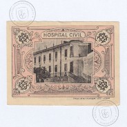 Cédula, 10 Centavos Misericórdia de Évora, "Empr. Alent. de Publicidade-Evora", serie H, (QNC), Referencia nº 1770 Cat. I.C.P.