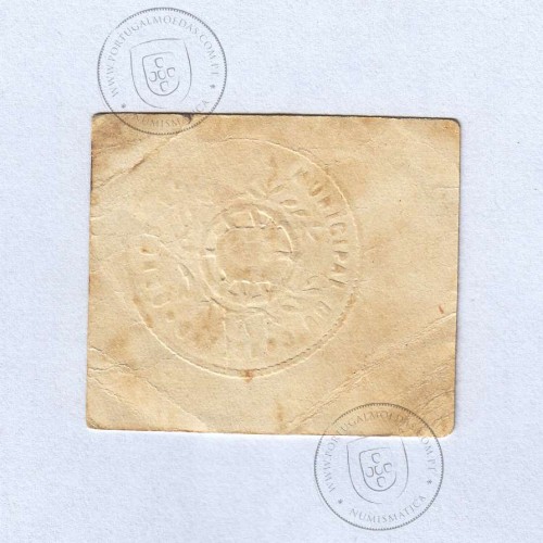 Cédula, 2 Centavos Camara Municipal de Redondo, "Senha de 2 cent.", (PC), Referencia nº 3605 no catálogo I.C.P.