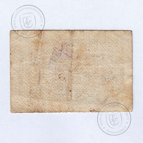 Portuguese notgeld, 1 Centavo Camara Municipal de Santarém, (C), Private emergency money notes from 1917 to 1925.