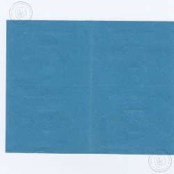 Quadra de Cédulas de avença Impostos Municipais 1874  "Carro de Carvão 60 réis", (NC), não catalogada em nenhum catálogo.