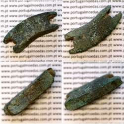 Pré-Moeda bronze da Republica Romana século VI-III a.C., "AE Aes Formatum", Dimensão aproximada: 44x15x10 mm Peso: 36,57 g.