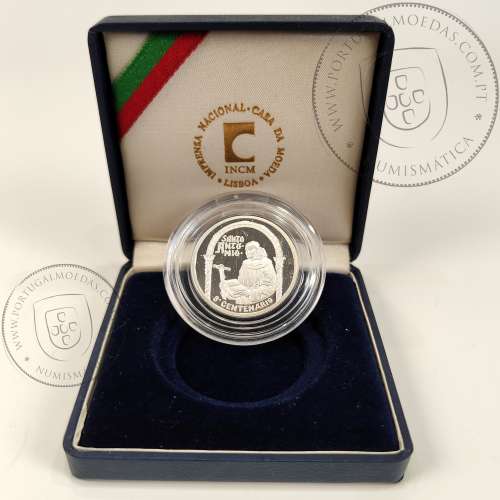 Portugal, Proof silver coin 500 Escudos 1995 Saint Anthony , 8th centenary of birth, World Coins Portugal KM 686b